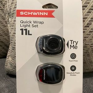 3 BRAND NEW/SEALED double packs of SCHWINN Quick wrap Light set 11L